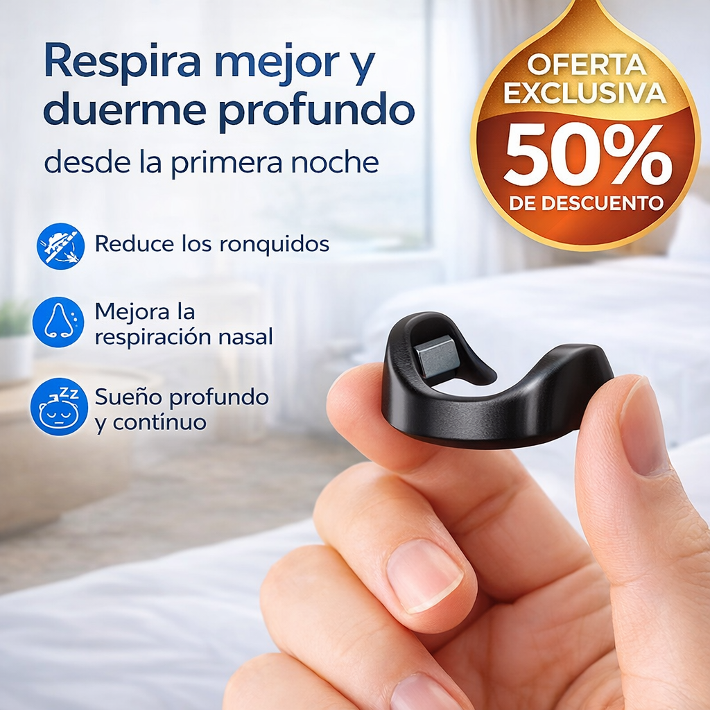 BANDAS NASALES MAGNÉTICAS (Pack 6 und) – RESPIRA LIBRE Y DUERME MEJOR