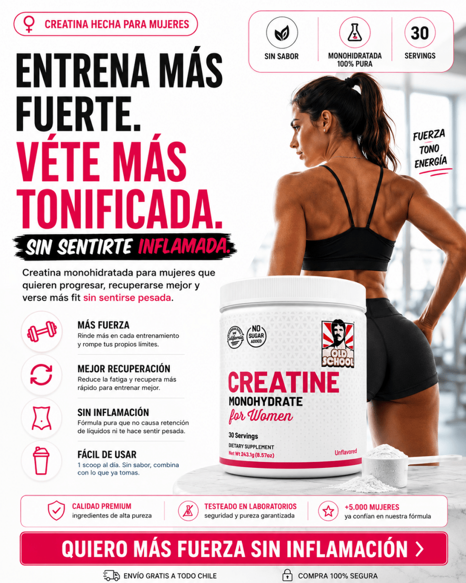 CREATINA | Entrena más fuerte. Véte más tonificada. Sin sentirte hinchada. - Bodega Núcleo