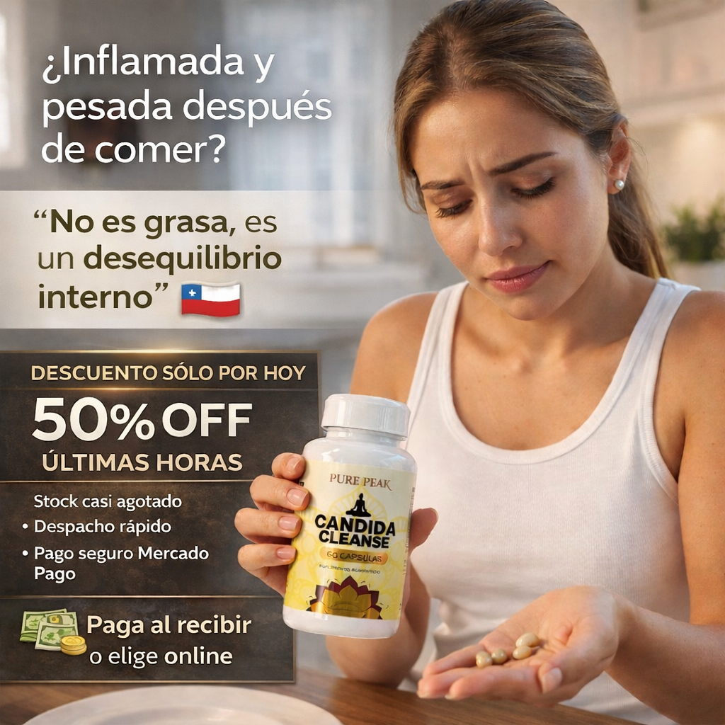 💥 CANDIDA CLEANSE 30 DÍAS – ADIÓS HINCHAZÓN Y CANSANCIO